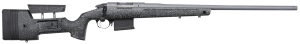 Bergara Rifles BPR2065MC Premier HMR Pro 6.5 Creedmoor 5+1 24" Tactical Gray Cerakote Barrel Tactical Gray Cerakote Stainless Steel Receiver Gray Speckled Black Molded w/Mini-Chassis Adjustable LOP & Cheek Piece Stock