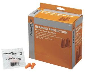 Champion Targets 40959 Molded Ear Plugs  32 dB In The Ear Contouring Orange Foam 100 Pair