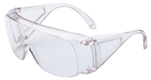 Howard Leight R01701 HL100 OTG Adult Clear Lens Polycarbonate Clear Frame