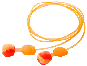 Howard Leight R02237 TrustFit Pod Earplugs Foam 28 dB Behind The Neck Orange Adult 3 Pair