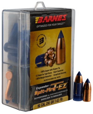 Barnes Bullets 30592 Spit-Fire T-EZ Muzzleloader 50 Spit-Fire T-EZ FB 290gr 15rd/Box