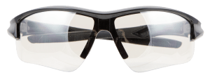 Howard Leight R02216 Uvex Acadia Adult SCT Reflect-50 Mirror Lens Scratch Resistant Black Frame