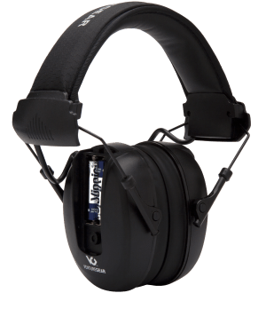 Pyramex VGPME10 Venture Gear Clandestine Electronic Muff 24 dB Over the Head Black Adult 1 Pair
