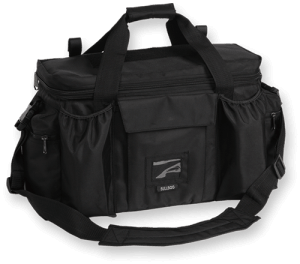 Bulldog BD920 Deluxe Police & Shooter XL Black Nylon w/ Removeable Dividers Storage Pockets