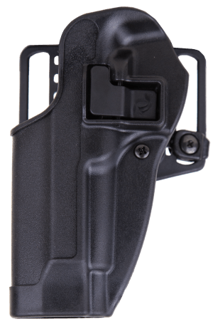 Blackhawk 410504BKL Serpa CQC  OWB Size 04 Matte Black Polymer Belt Loop/Paddle Compatible With Beretta 92/96/M9 Left Hand