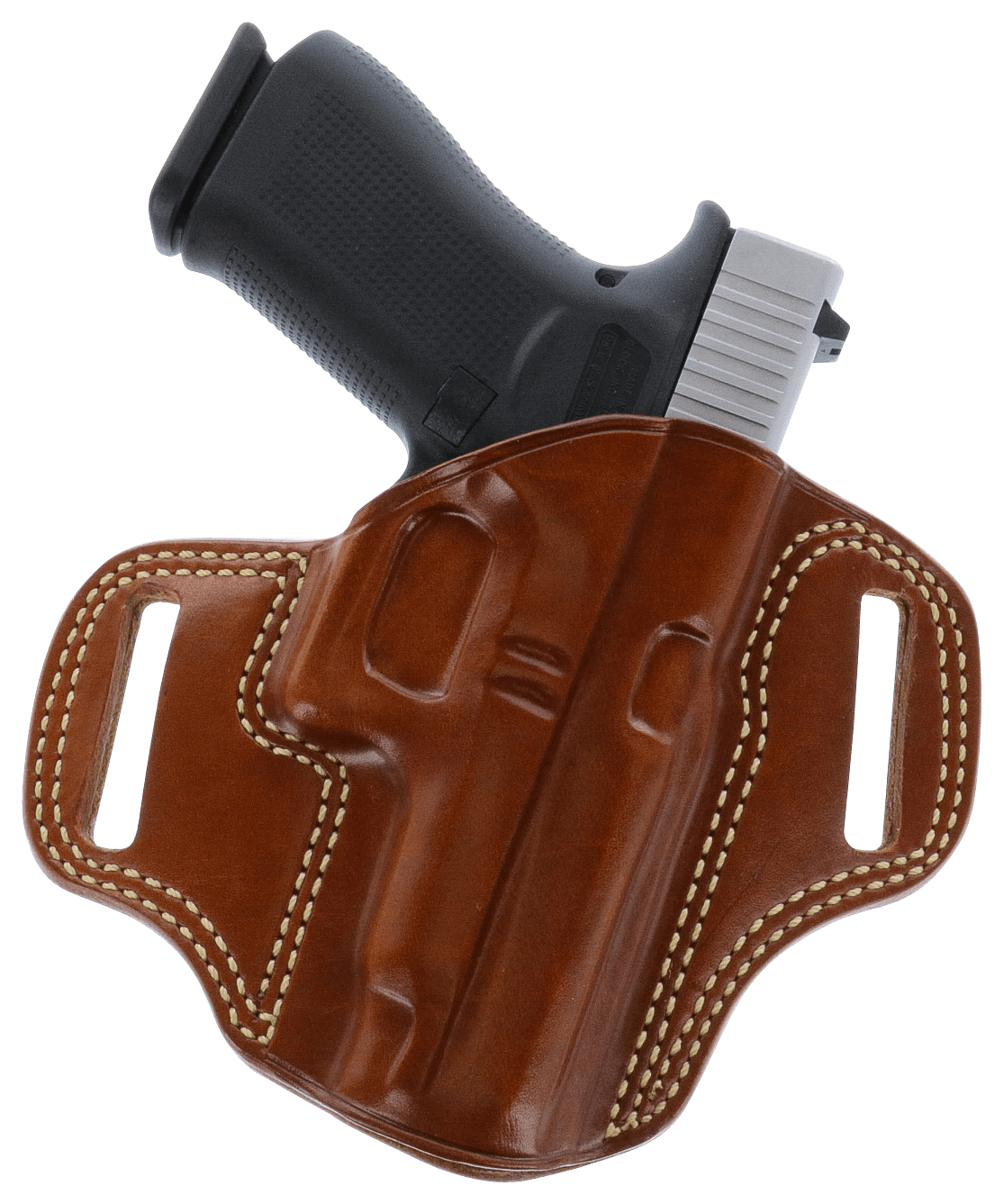Galco CM158 Combat Master OWB Tan Leather Belt Slide Fits S&W J Frame Fits Charter Arms Undercover Right Hand