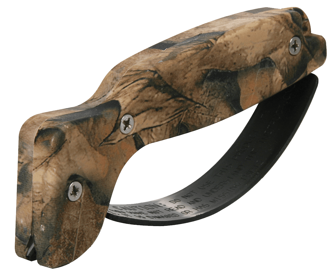 AccuSharp 005C Sharpener Hand Held Hard Diamond Sharpener Ergonomic Camo Handle