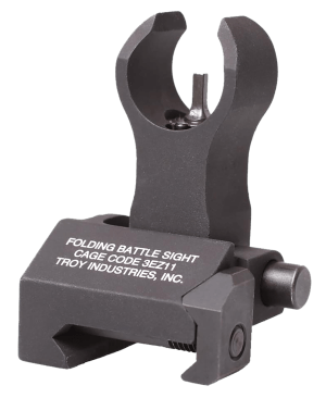 Troy Ind SSIGFBSFHBT00 Front Folding BattleSight HK Black Hardcoat Anodized