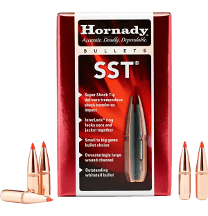 Hornady 30302 SST 30 Cal .308 150 gr Super Shock Tip 100rd Box/ 15 Case