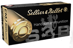 Sellier & Bellot SB9MAK Handgun 9x18 Makarov 95 gr Full Metal Jacket 50rd Box