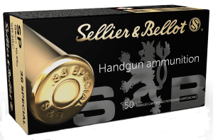 Sellier & Bellot SB38C Handgun 38 Special 158 gr Soft Point 50rd Box