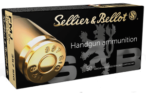 Sellier & Bellot SB357SIG Handgun 357 Sig 140 gr Full Metal Jacket 50rd Box