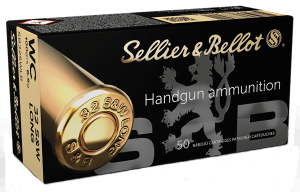 Sellier & Bellot SB32SWLB Handgun 32 S&W Long 100 gr Wadcutter 50rd Box