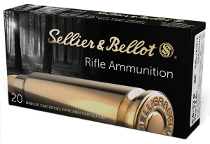 Sellier & Bellot SB5652RA Rifle 5.6mmx52R 70 gr Soft Point 20rd Box