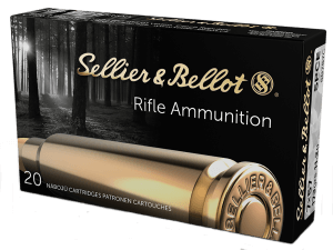Sellier & Bellot SB757C Rifle 7x57mm Mauser 173 gr Soft Point Cut Through Edge 20rd Box