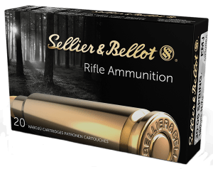 Sellier & Bellot SB3006A Rifle 30-06 Springfield 180 gr Full Metal Jacket 20rd Box