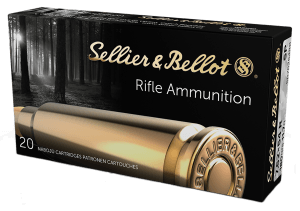 Sellier & Bellot SB76254RB Rifle 7.62x54mmR 180 gr Soft Point 20rd Box