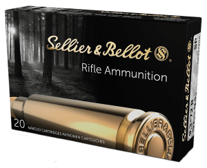 Sellier & Bellot SB9372RA Rifle 9.3mmx72R 193 gr Soft Point 20rd Box