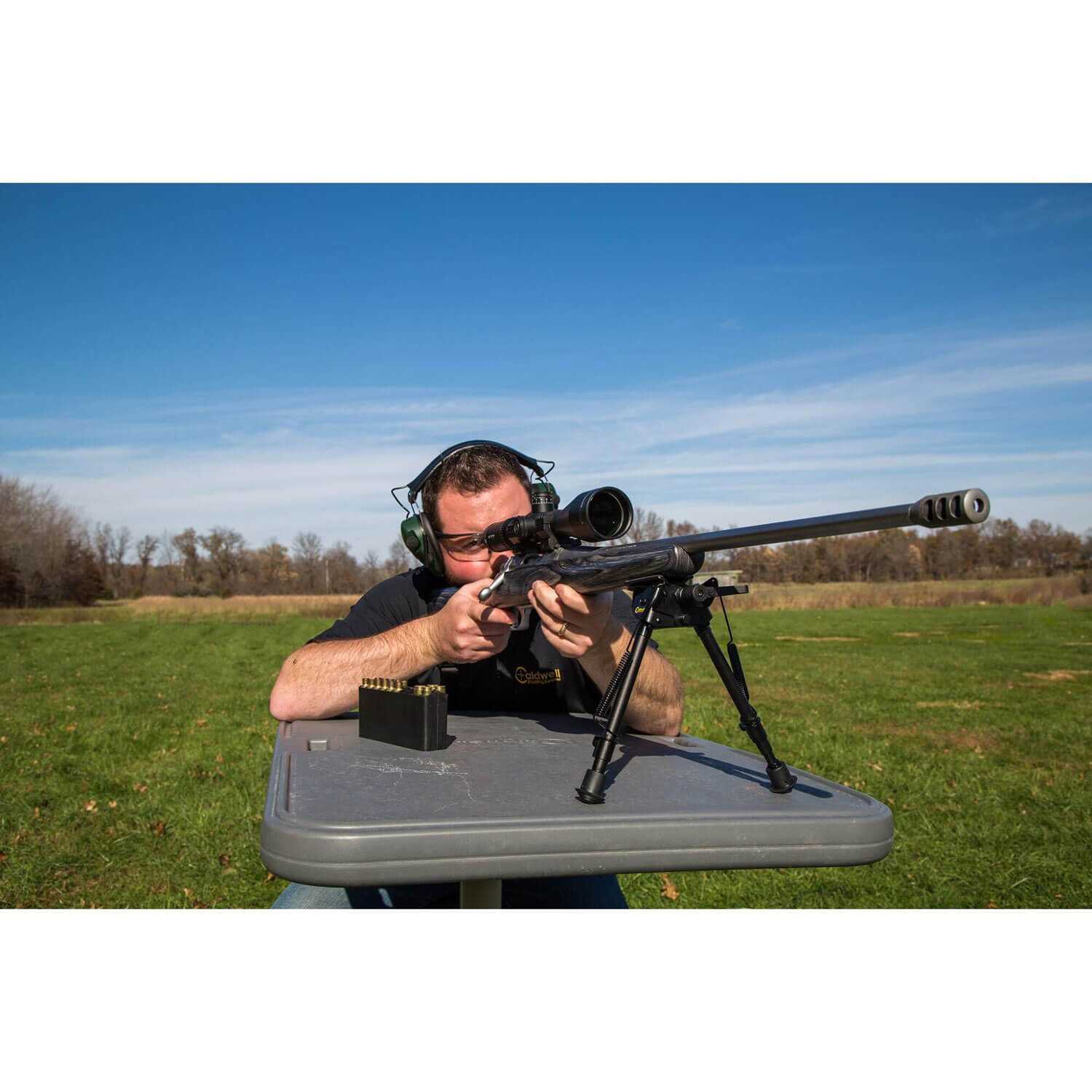 Caldwell 247142 XLA Pivot Bipod 6-9" Black Aluminum - Image 3