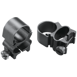 Weaver Mounts 49523 See-Thru Detachable Matte Black 1"