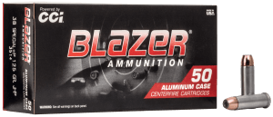 CCI 3514 Blazer Handgun 38Special +P 125gr Jacketed Hollow Point 50rd Box