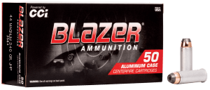 CCI 3564 Blazer Handgun 44 Rem Mag 240 gr Jacketed Hollow Point (JHP) 50rd Box