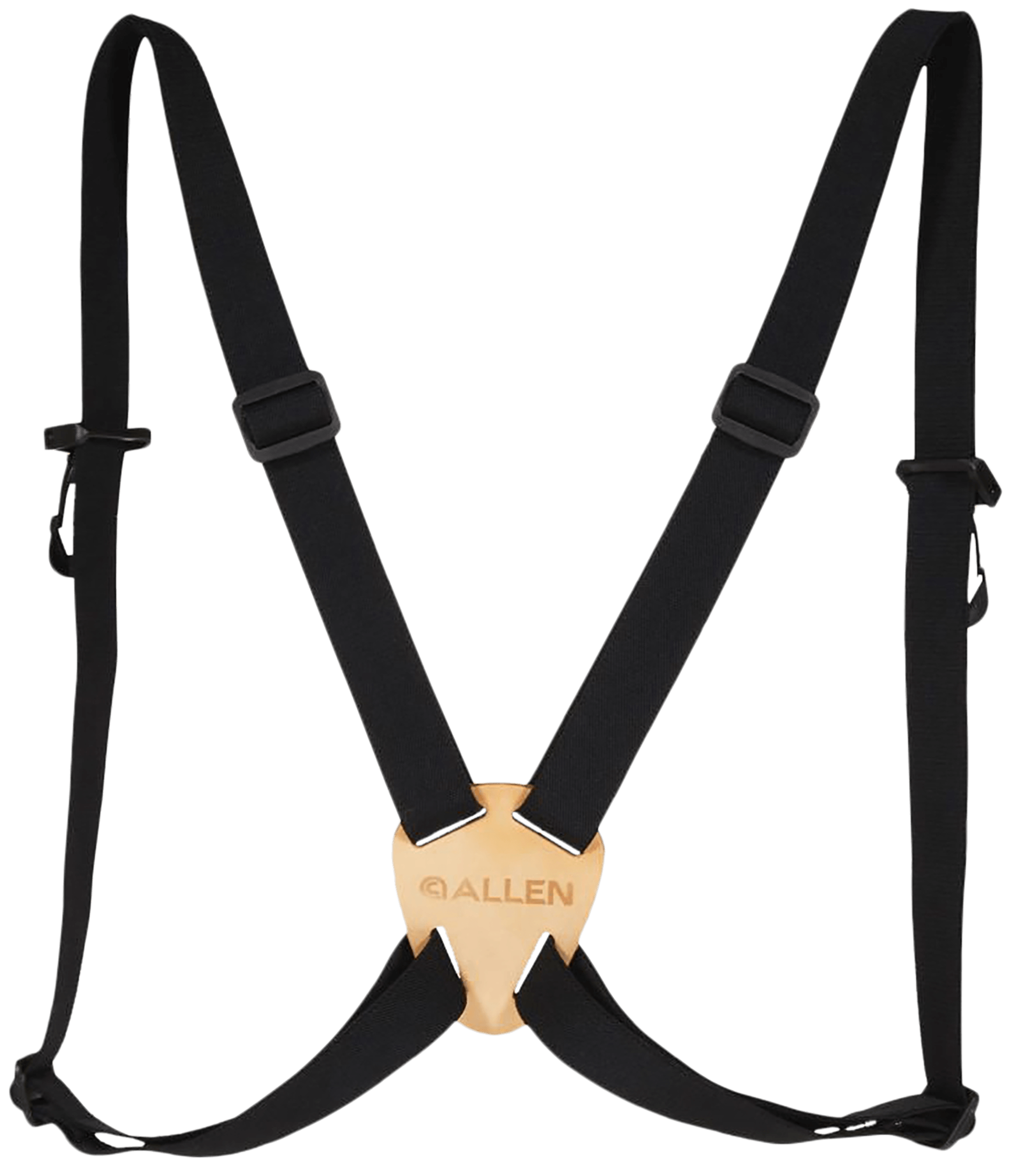 Allen 199 Deluxe Binocular Strap 1.25" Adjustable Black Elastic