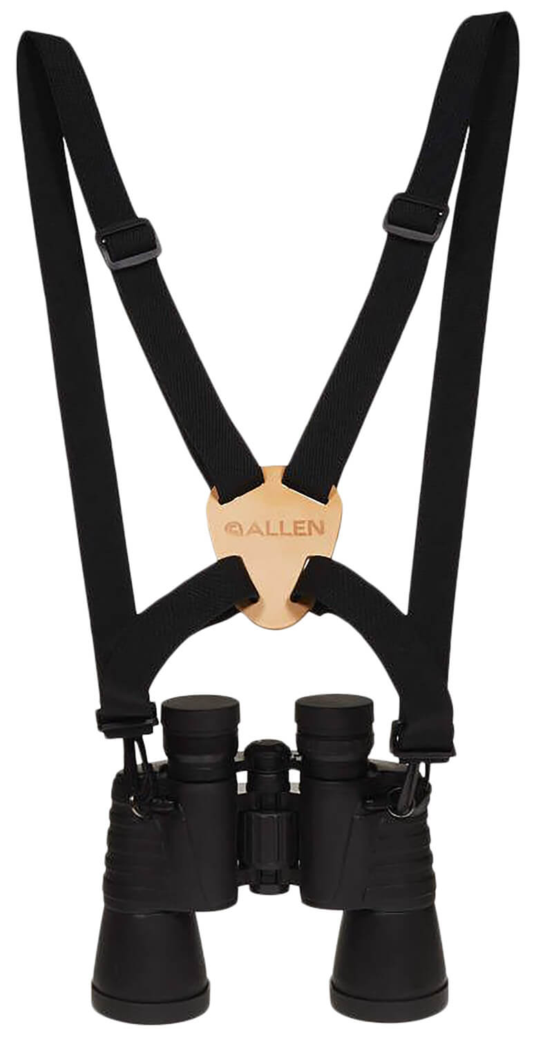 Allen 199 Deluxe Binocular Strap 1.25" Adjustable Black Elastic - Image 3