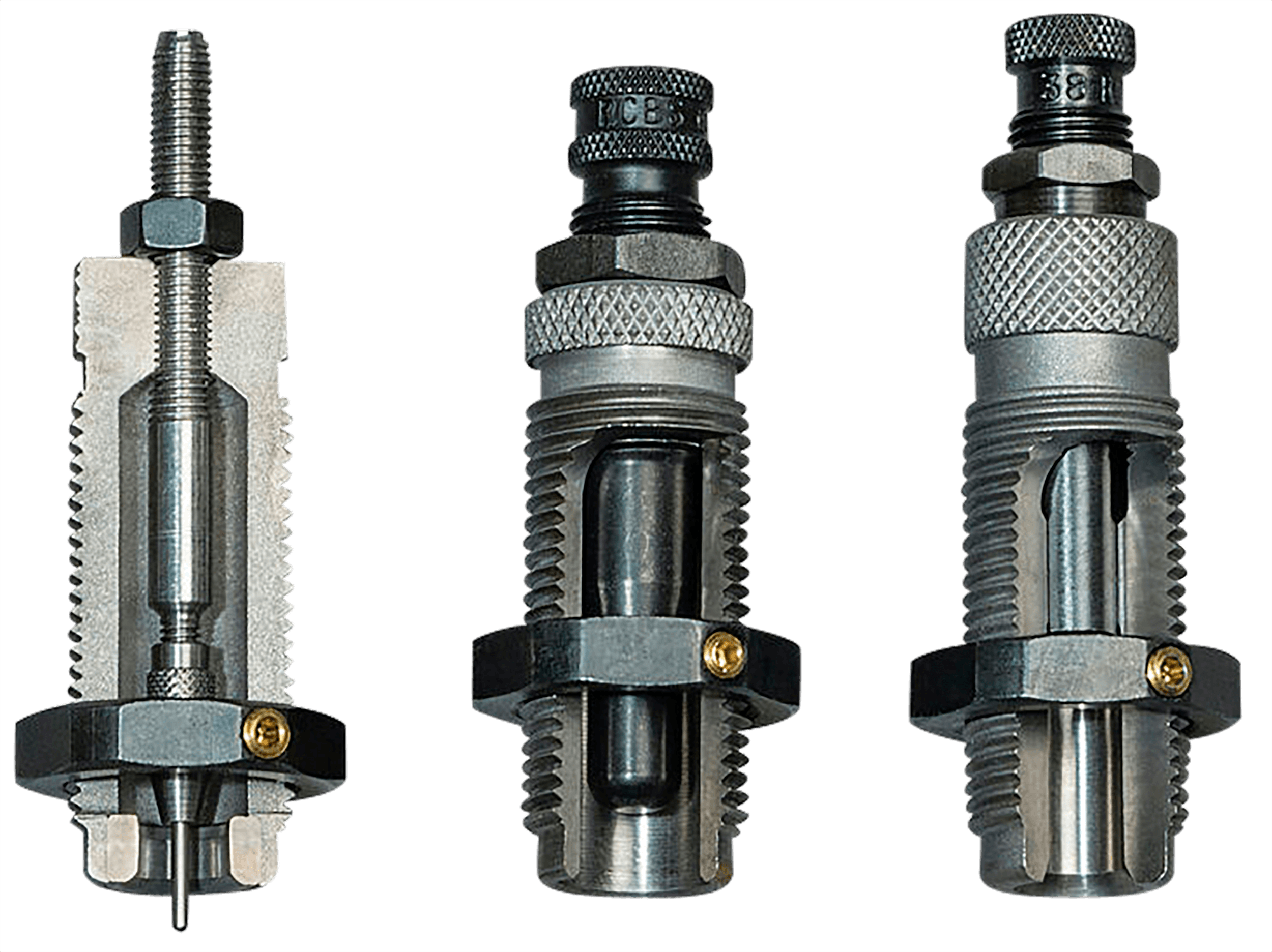 RCBS 19108 Roll Crimp 3-Die Set Group B .45 Colt (LC)