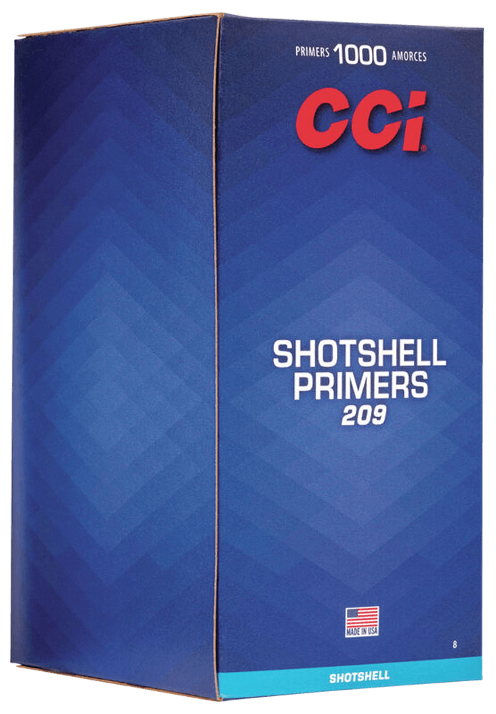 CCI 8 Shotshell Primers 209 Shotgun/ 1000 Per Box