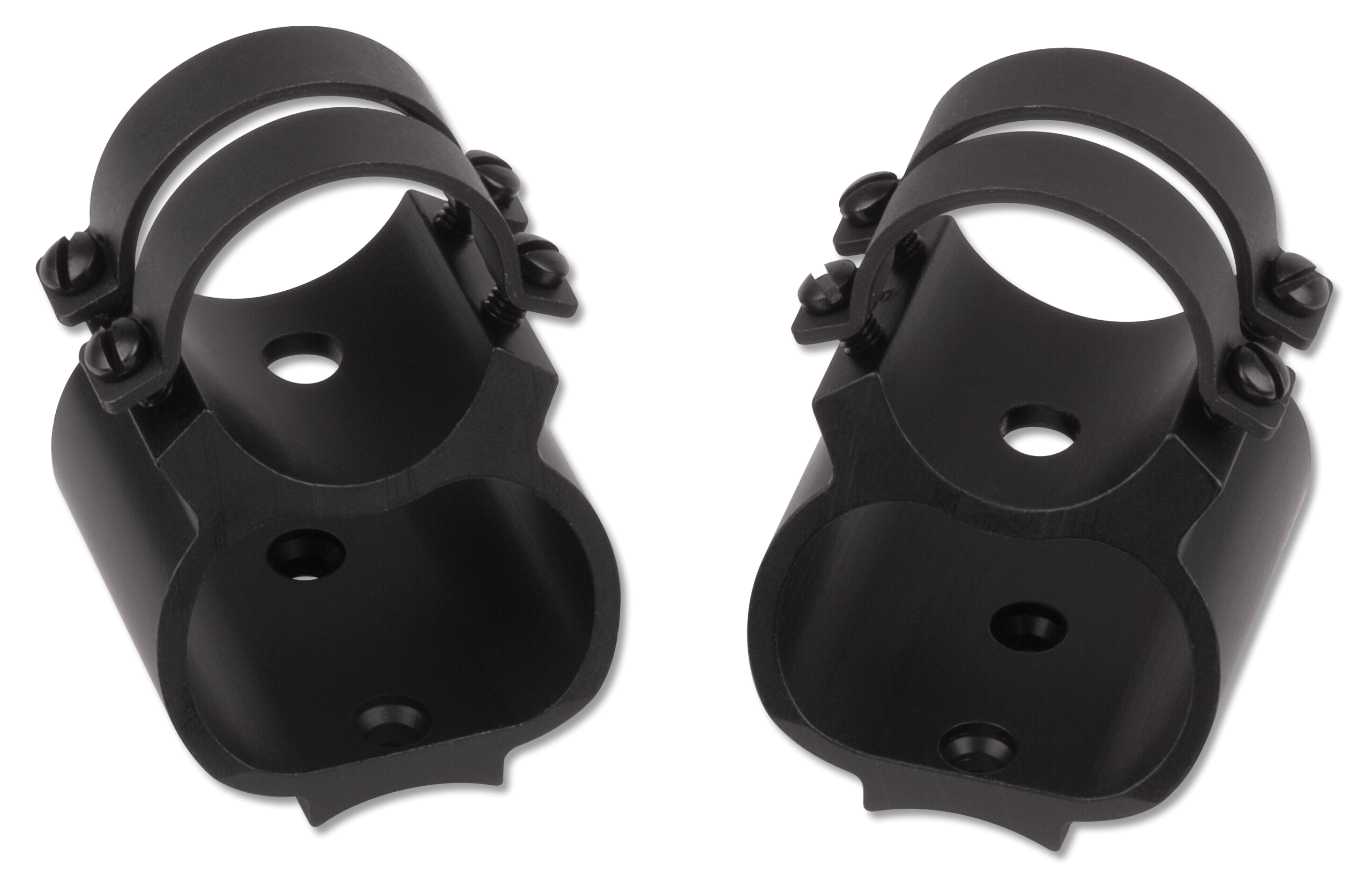Weaver Mounts 49711 See-Thru Scope Mount/Ring Combo Matte Black Ruger 10/22 1"