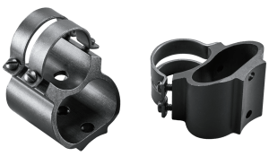 Weaver Mounts 49714 See-Thru Scope Mount/Ring Combo Black Remington 7400/7600 1"