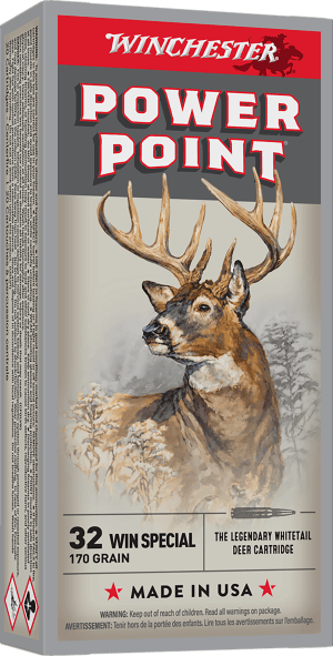 Winchester Ammo X32WS2 Power-Point 32 Win Special 170 gr Power Point 20rd Box
