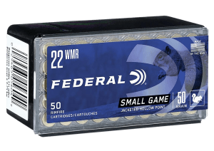 Federal 757 Small Game & Target  22WMR 50gr Jacketed Hollow Point 50rd Box