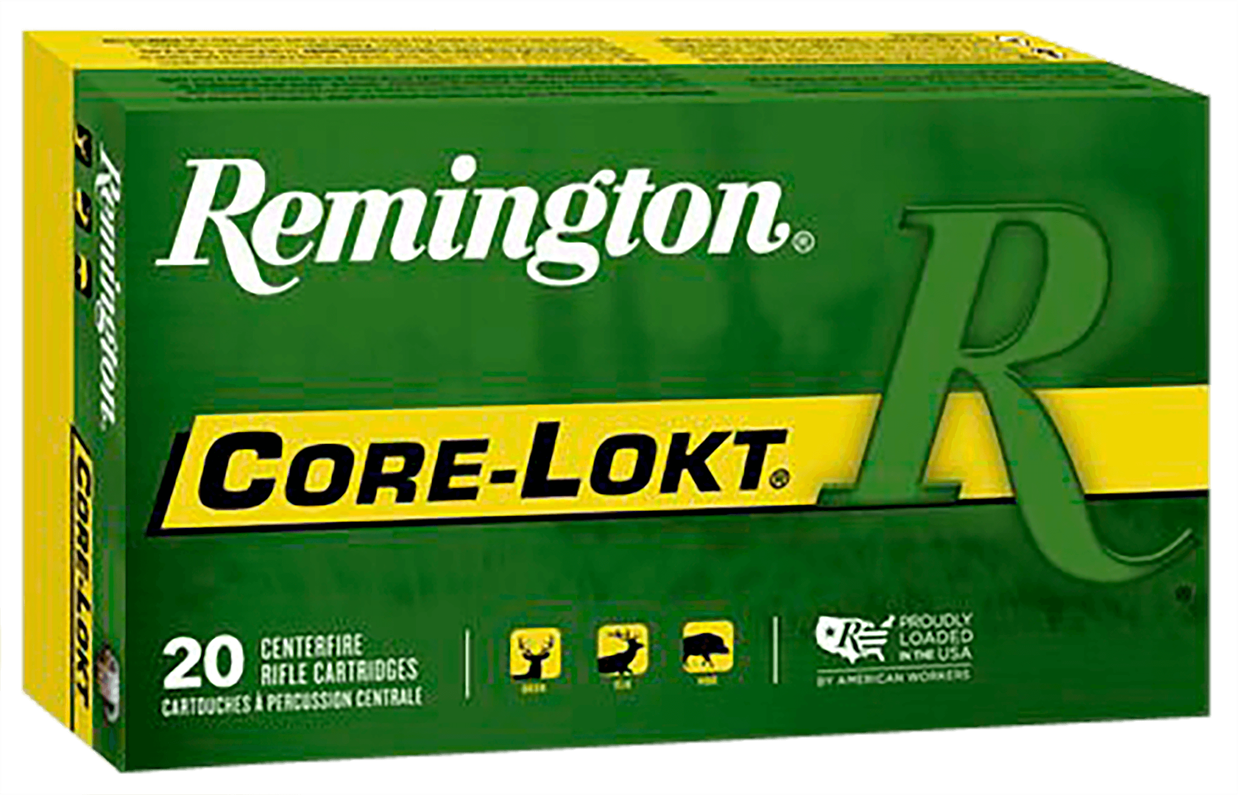 Remington Ammunition 22189 Core-Lokt 338 Win Mag 225 gr Pointed Soft Point 20rd Box