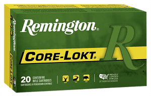 Remington Ammunition 27842 Core-Lokt 308 Win 150 gr Pointed Soft Point Core Lokt 20rd Box