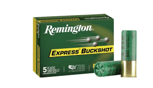 Remington Ammunition 20406 Express Buckshot 12 Gauge 2.75" 000 Buck Shot 5 Per Box/ 50 Cs
