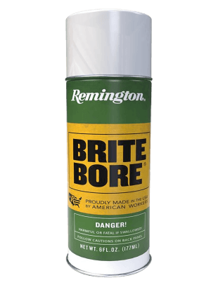 Remington Accessories 18394 Brite Bore  Removes Carbon  Powder  Lead  Plastic Fouling 6 oz Aerosol