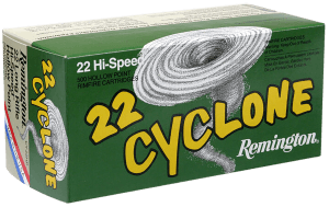 Remington Ammunition 21222 Cyclone Rimfire 22 LR 36 gr Hollow Point 50rd Box/ 100 Cs