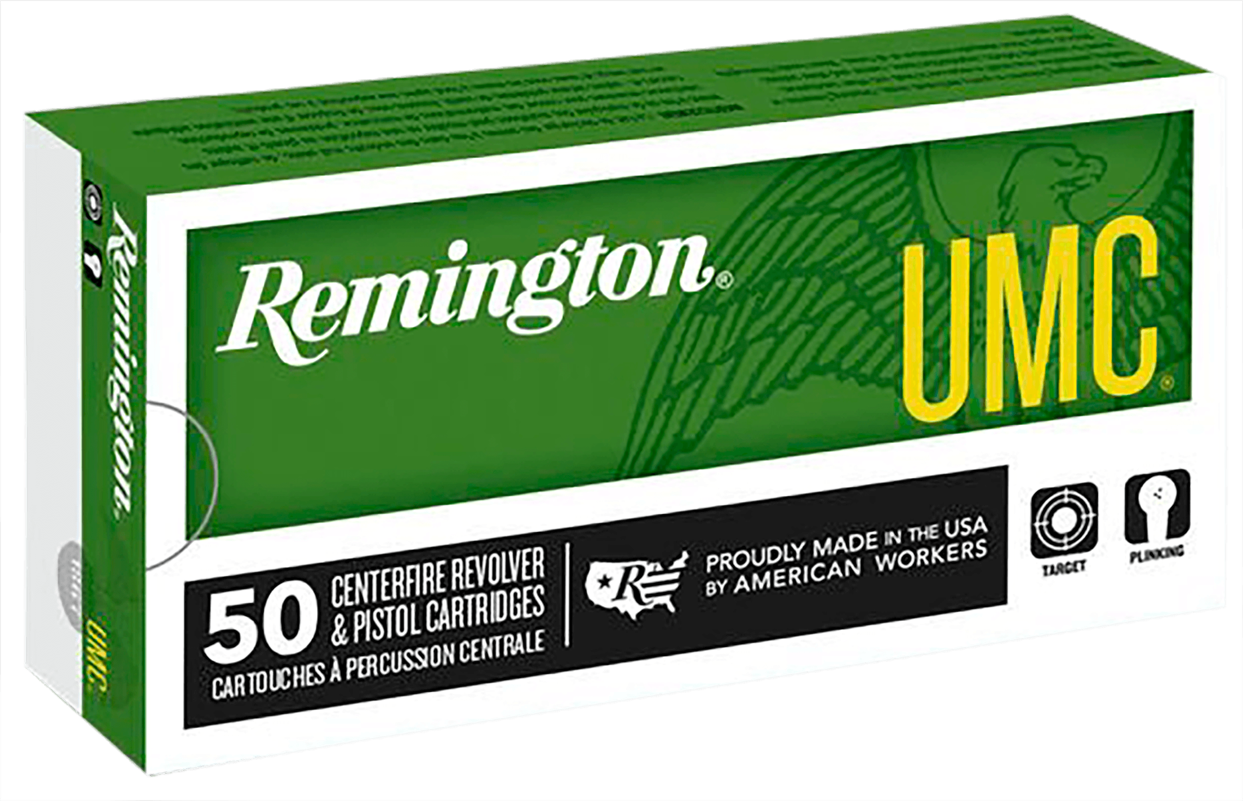 Remington Ammunition 23716 UMC 25 ACP 50 gr Full Metal Jacket 50rd Box