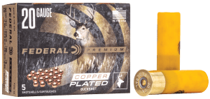 Federal P2563B Premium Magnum 20Gauge 2.75" 20Pellets 1 1/8oz 3BuckShot 5 Per Box