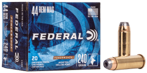 Federal C44A Power-Shok Handgun 44RemMag 240gr Jacketed Hollow Point 20rd Box