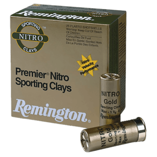 Remington Ammunition 28879 Premier Nitro Sporting Clay 410 Gauge 2.50" 1/2 oz 8 Shot 25rd Box/ 10 Cs