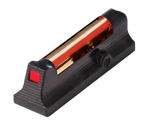 HiViz LCR2010R Front Sight for Ruger LCR and LCRx  Black | Red Fiber Optic