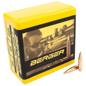 Berger Bullets 24431 Target Match Grade 6mm 108gr Boat Tail 100/Box