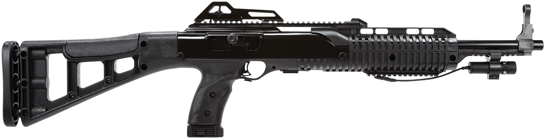 Hi-Point 4095LAZTS 4095TS Carbine 40 S&W Caliber with 17.50" Barrel 10+1 Capacity Black Metal Finish Black All Weather Molded Stock & Black Polymer Grip Right Hand