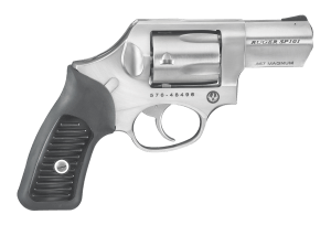 Ruger 5720 SP101 357 Mag 5rd 2.25" Satin Stainless Steel Barrel Cylinder & Frame Black Rubber Grip Transfer Bar Safety Concealed Hammer