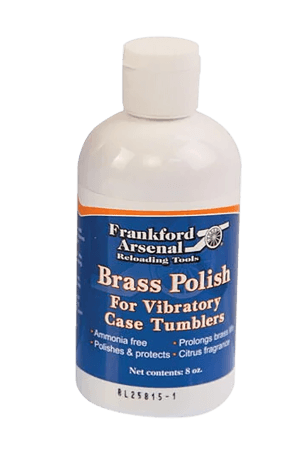 Frankford Arsenal 887335 Quick-N-Ez Brass Polish 8 oz Squeeze Bottle