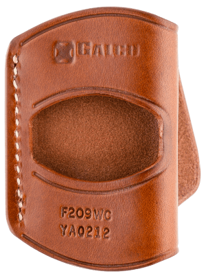 Galco YAQ212 Yaqui OWB Tan Leather Belt Slide Fits 1911 Fits 3-5" Barrel Right Hand