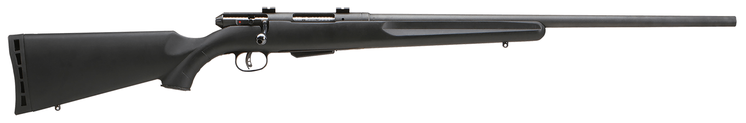 Savage Arms 19156 25 Walking Varminter 204 Ruger Caliber with 4+1 Capacity 22" Barrel Matte Black Metal Finish & Matte Black Synthetic Stock Right Hand (Full Size)